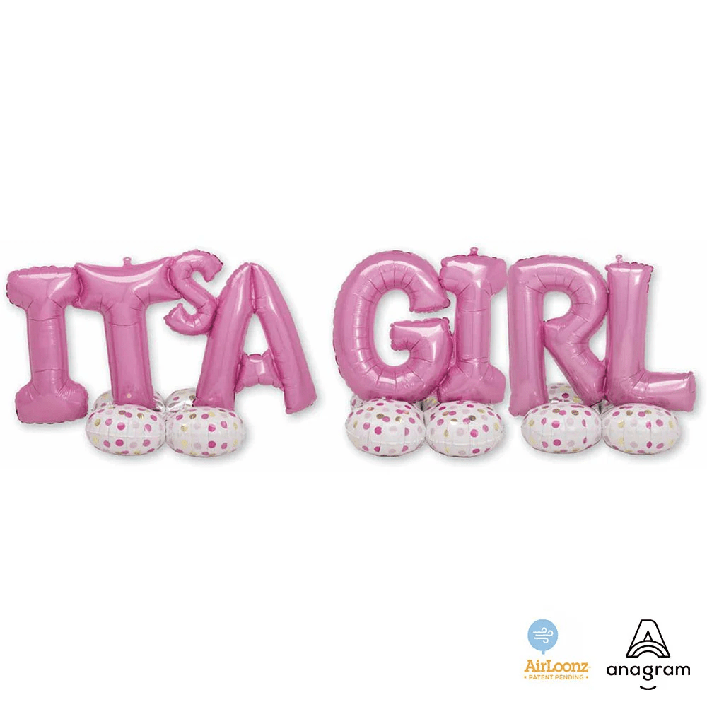 106" Deluxe AirLoonz Kit - It's a Girl