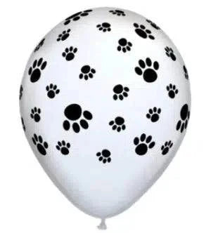 12" Paw Print (50ct) - Winntex - Premium Party Distribution