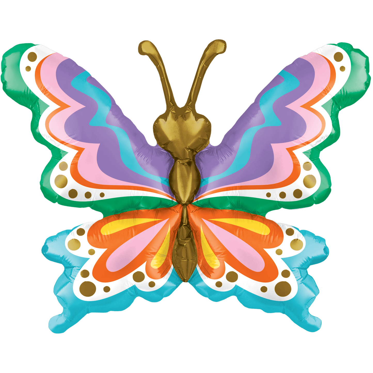 13" Groovy Butterfly (2pc)