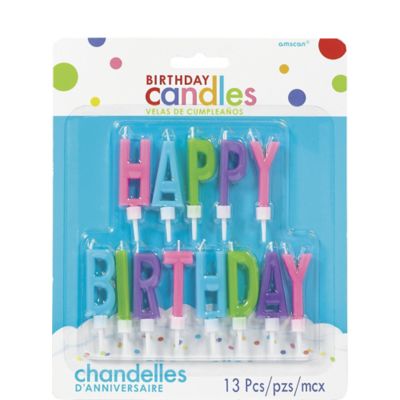 Amscan Birthday Candle 13Pcs