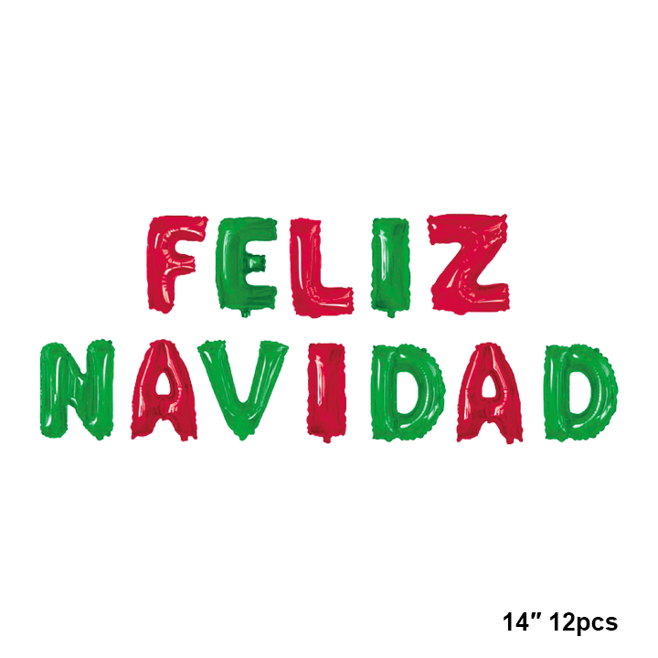 14" Banner - Feliz Navidad