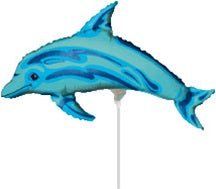 14" Blue Dolphin (10ct)