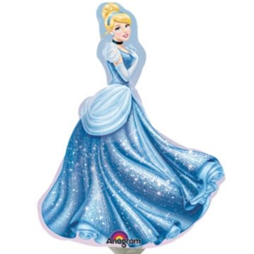 14" Foil Balloon - Cinderella (10ct)