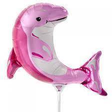 14" Pink Dolphin