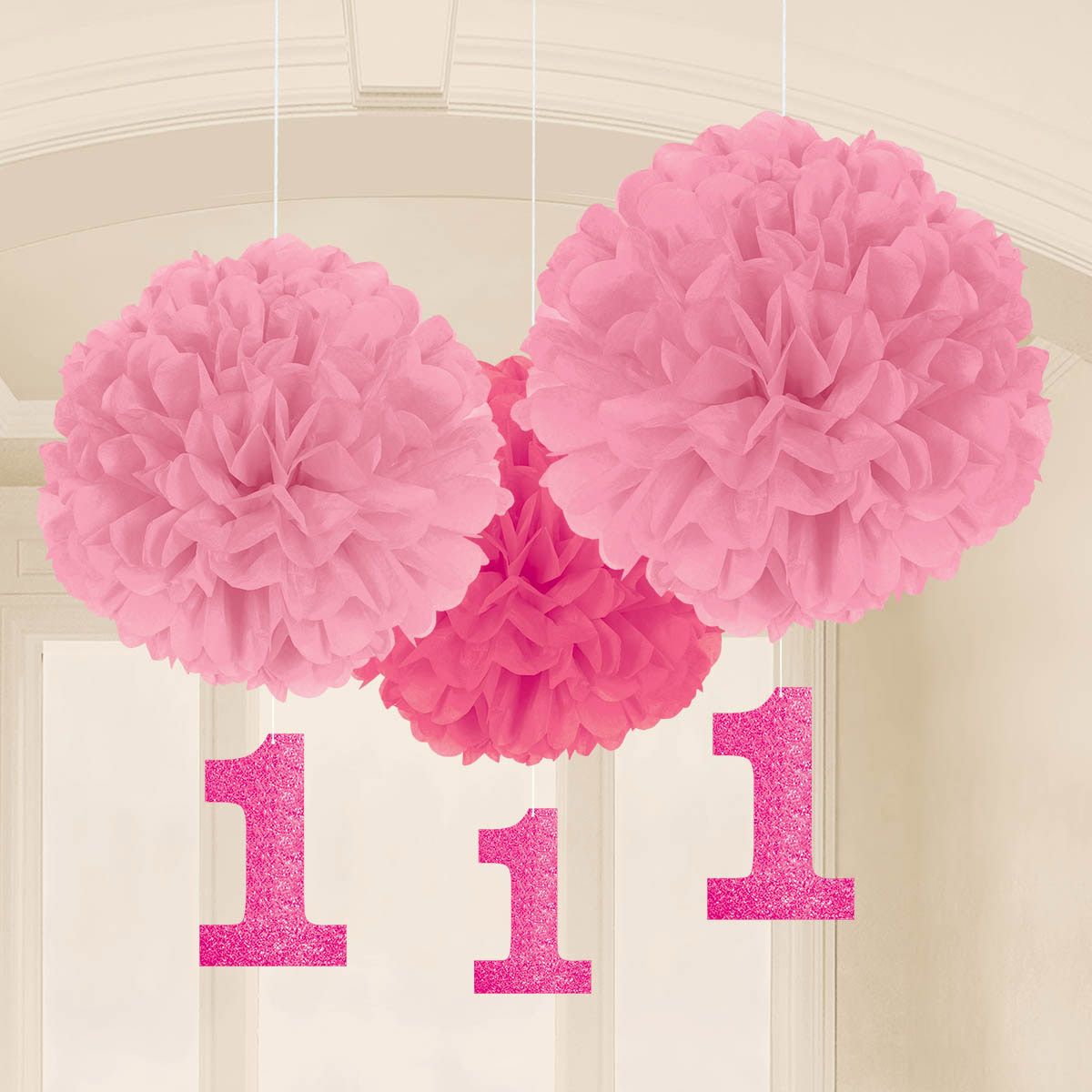 Fluffy Deco Pink #180028 - Amscan