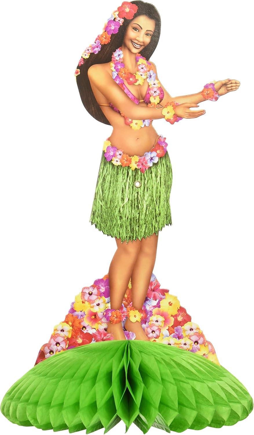 16" Centerpiece - Hula Girl
