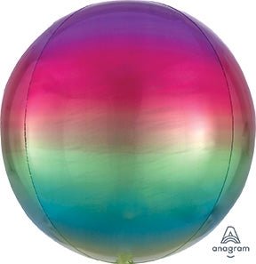 16" Orbz - Rainbow Ombre