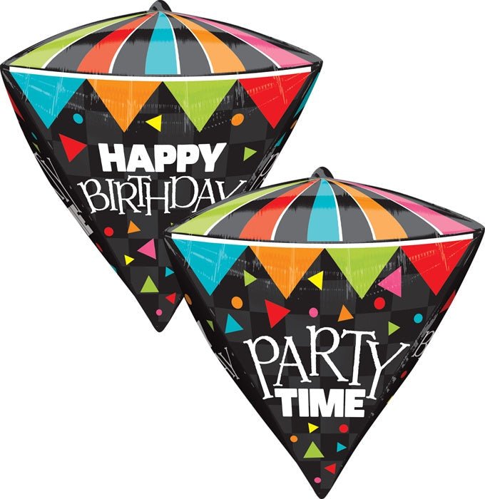 17" Diamondz Cone - Birthday/Party Time