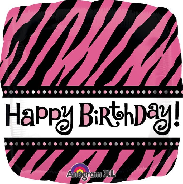 18" Animal Print Birthday (25ct)