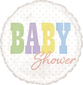 18" Baby Shower Pastel (10ct)