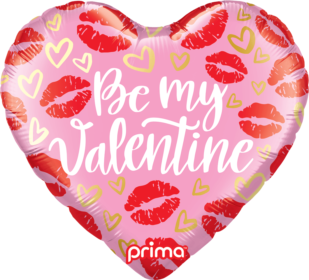 18" Be My Valentine Kisses