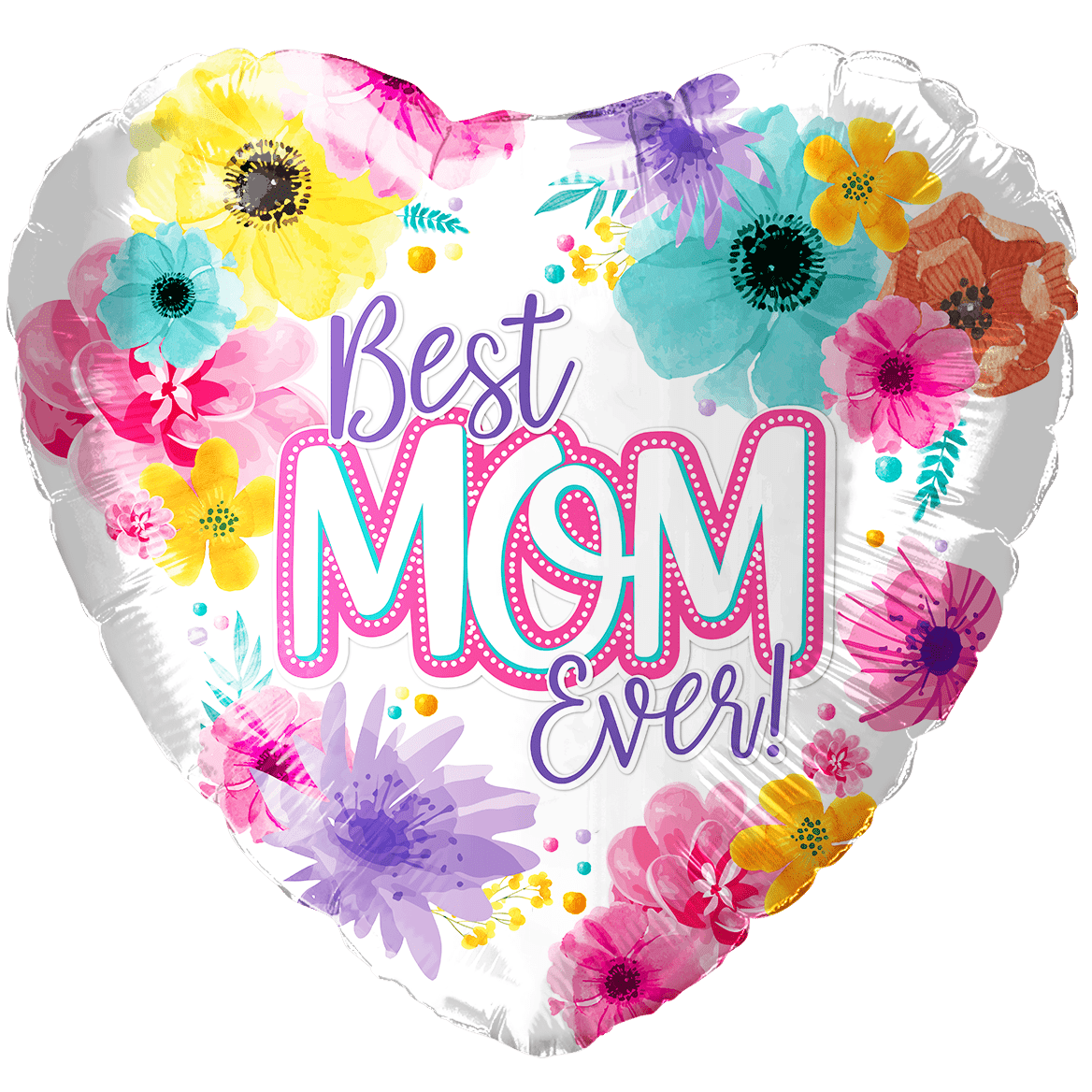 18" Best Mom Ever - 50ct - Party America