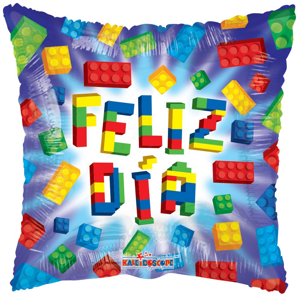 9" Feliz Dia - Legos Gellibeans (100ct) - Conver USA