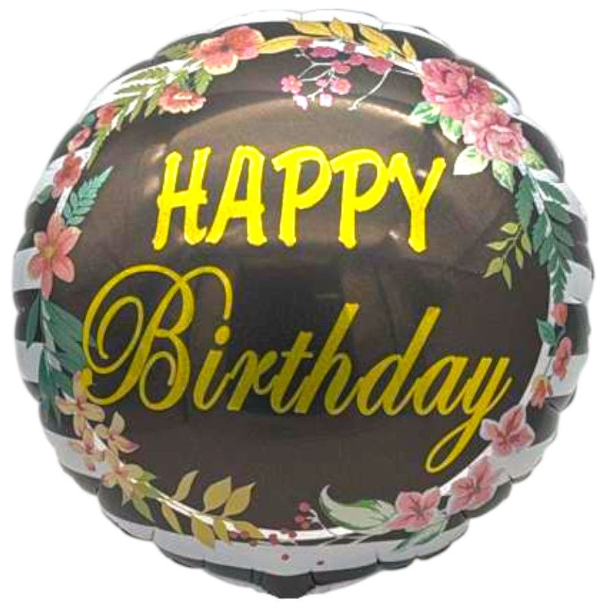 18" Happy Birthday - Zebra Print - 20ct - Party America