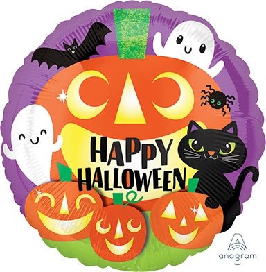 18" Happy Halloween Friends (10ct)
