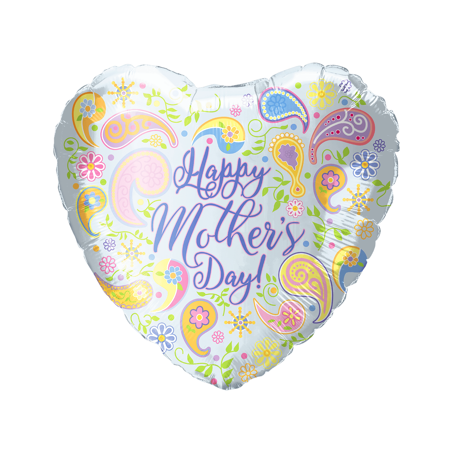 18" Happy Mother's Day Heart - 50ct - Party America