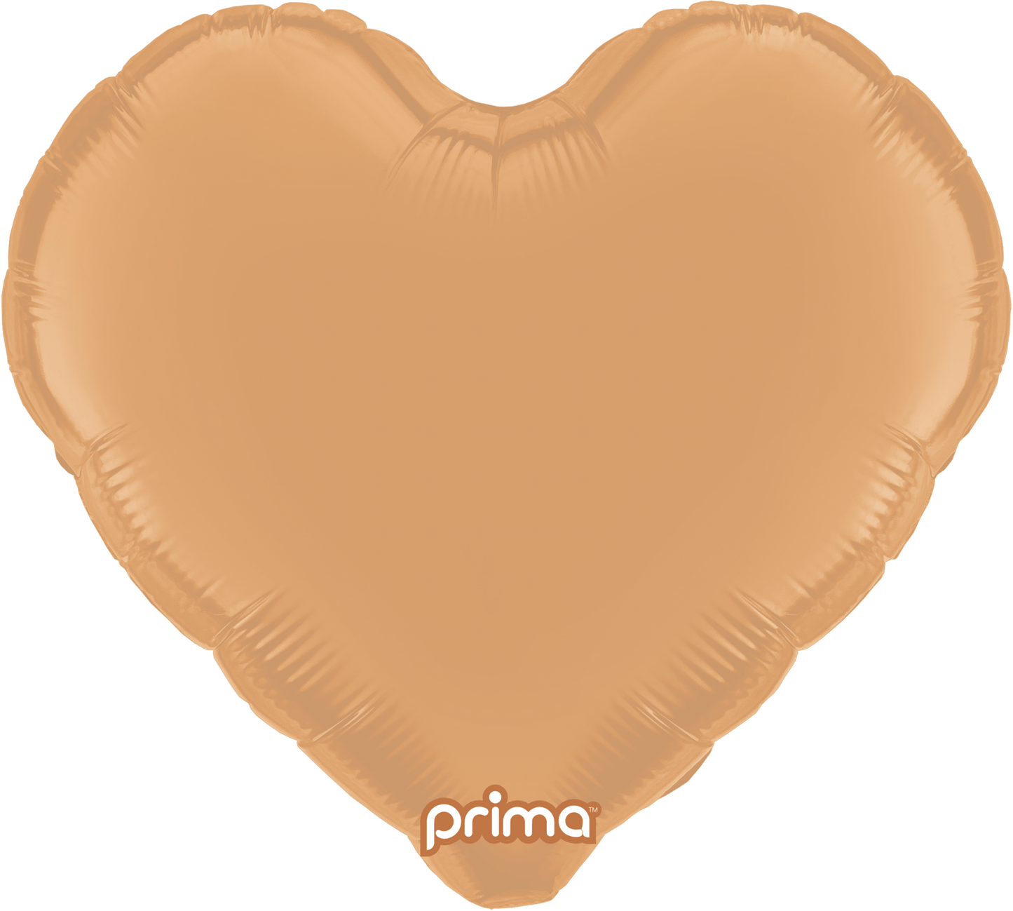 18" Heart - Caramel
