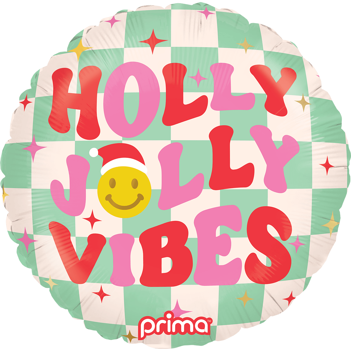 18" Holly Jolly Vibes Checker