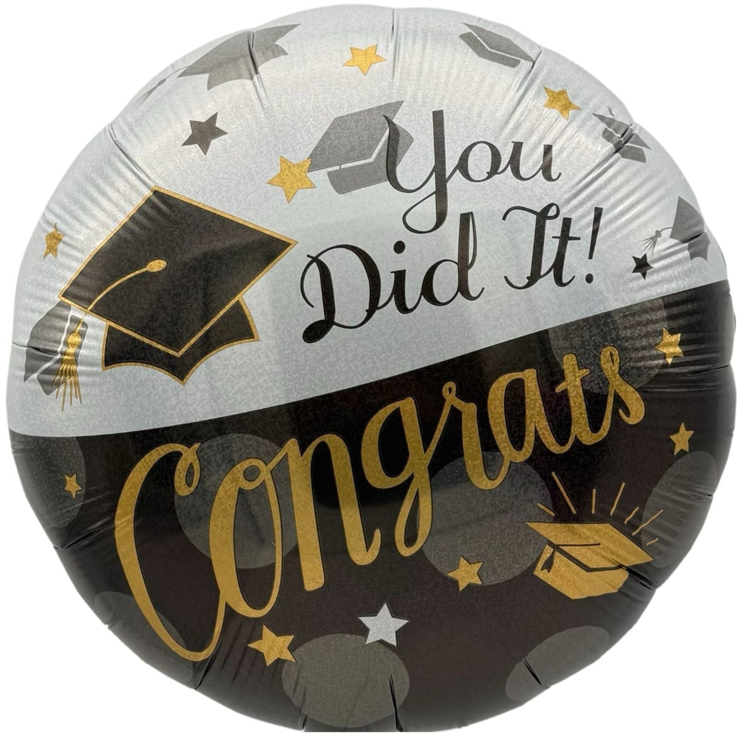 18" Holographic Congrats Grad You Did It - 50ct - Party America