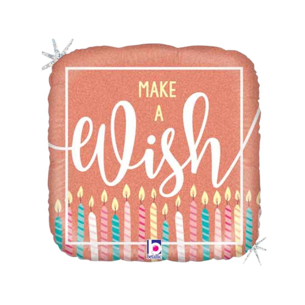 18" Make A Wish Rose Gold - Betallic
