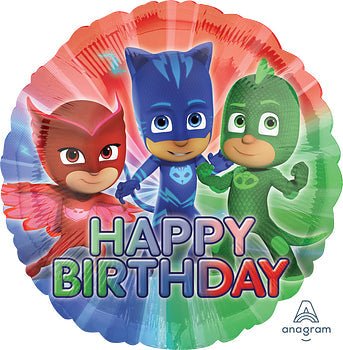 18" PJ Masks - Happy Birthday