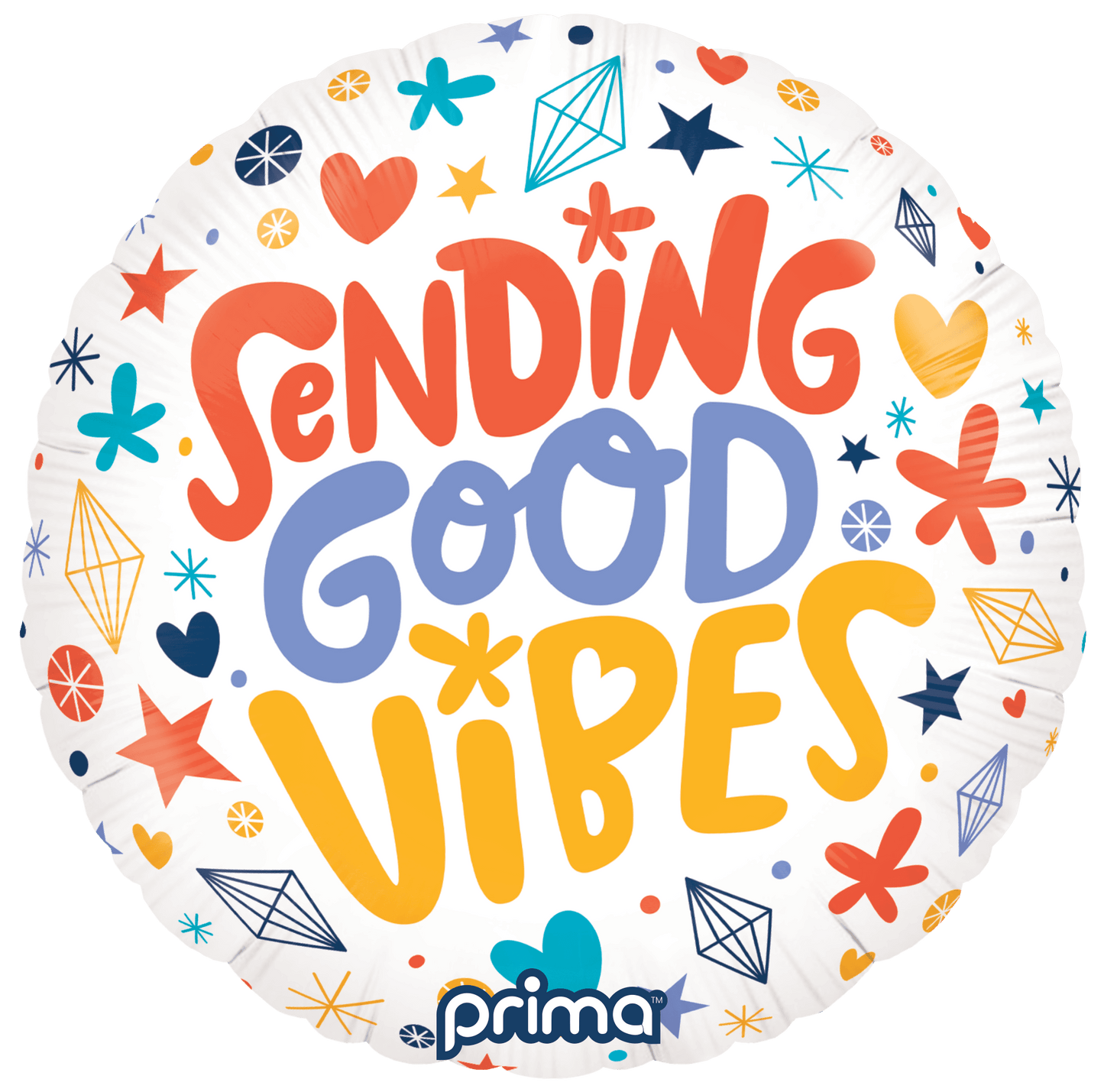 18" Sending Good Vibes