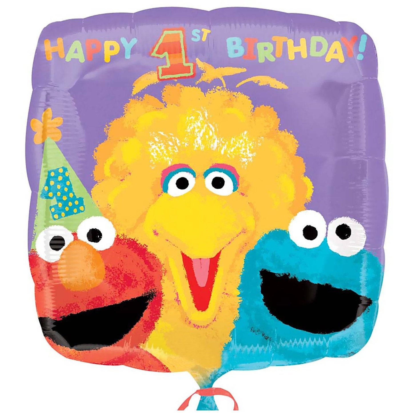 18" Sesame Street - 1st Birthday