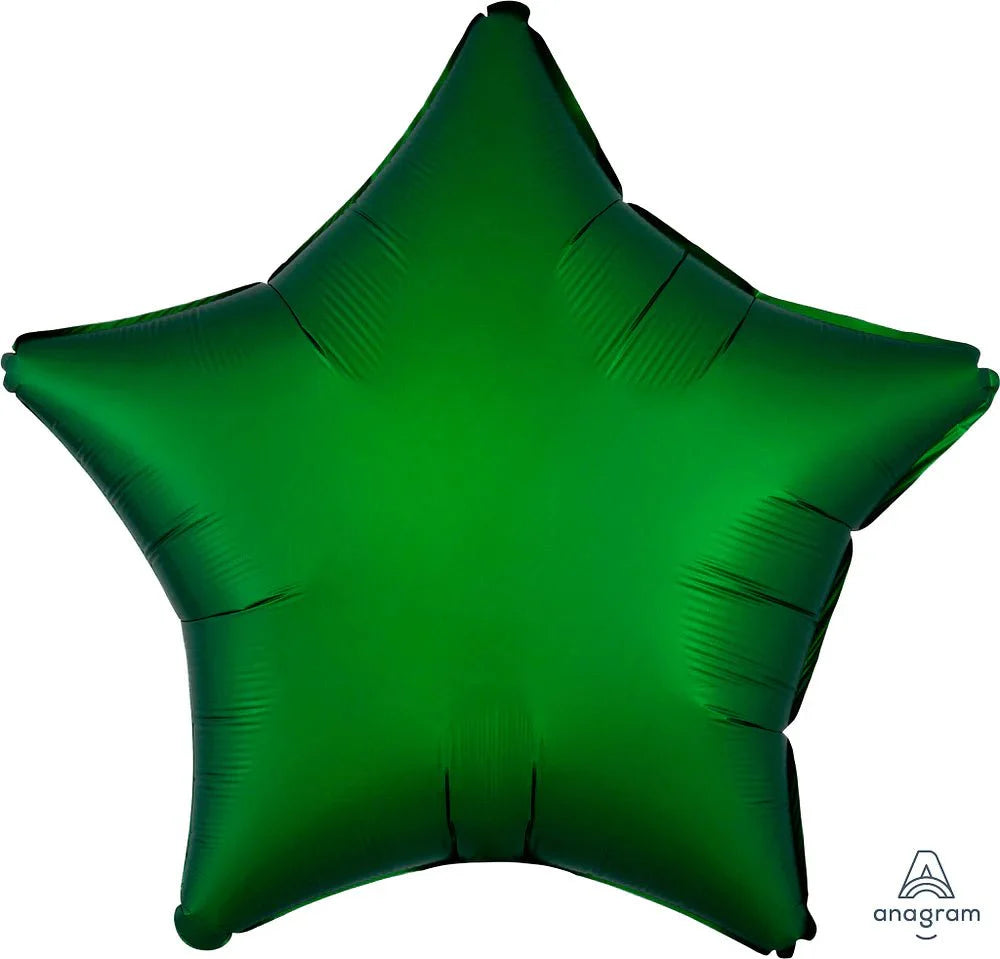 19" Star - Satin Luxe Green (4ct)