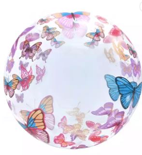20" Butterfly Bubble Balloon - Winner Party