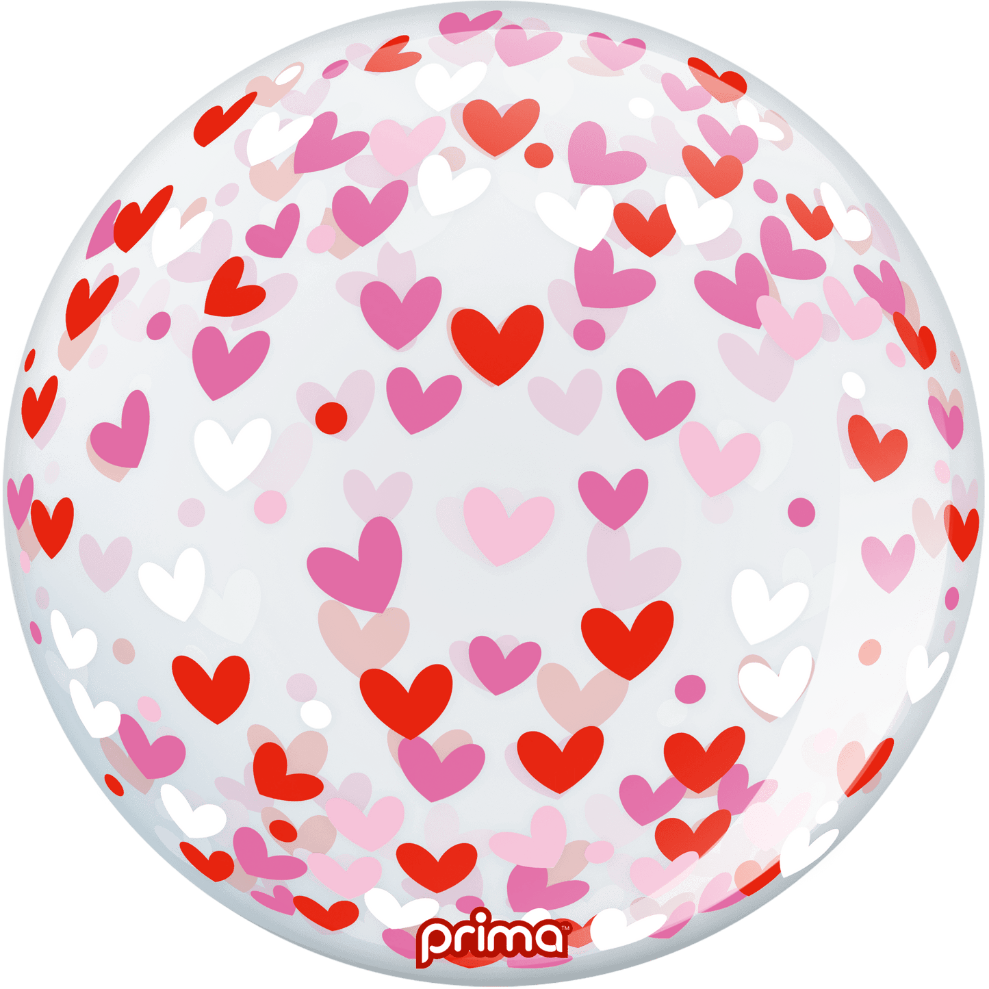 20" Confetti Hearts Sphere