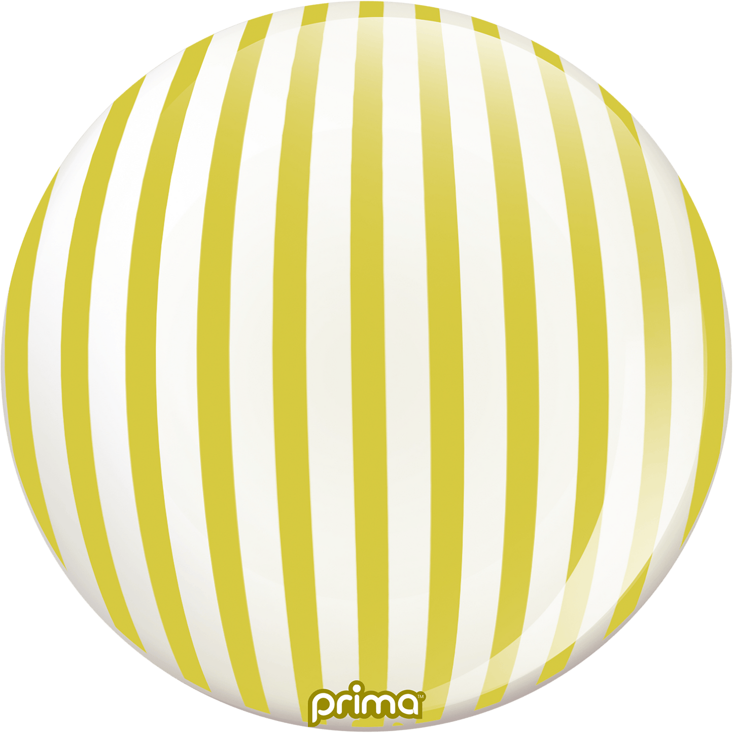 20" Gold Stripe Sphere