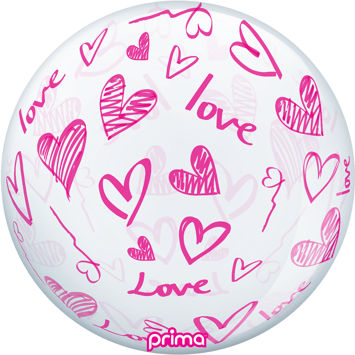 20" Graffiti Love Sphere