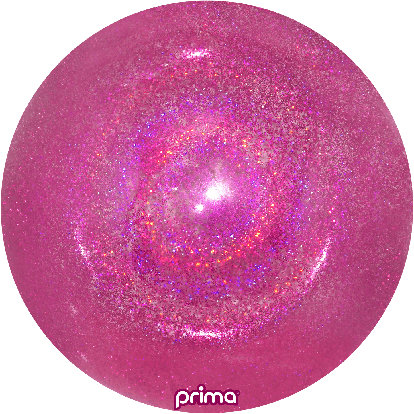 20" Hot Pink Glitter Sphere