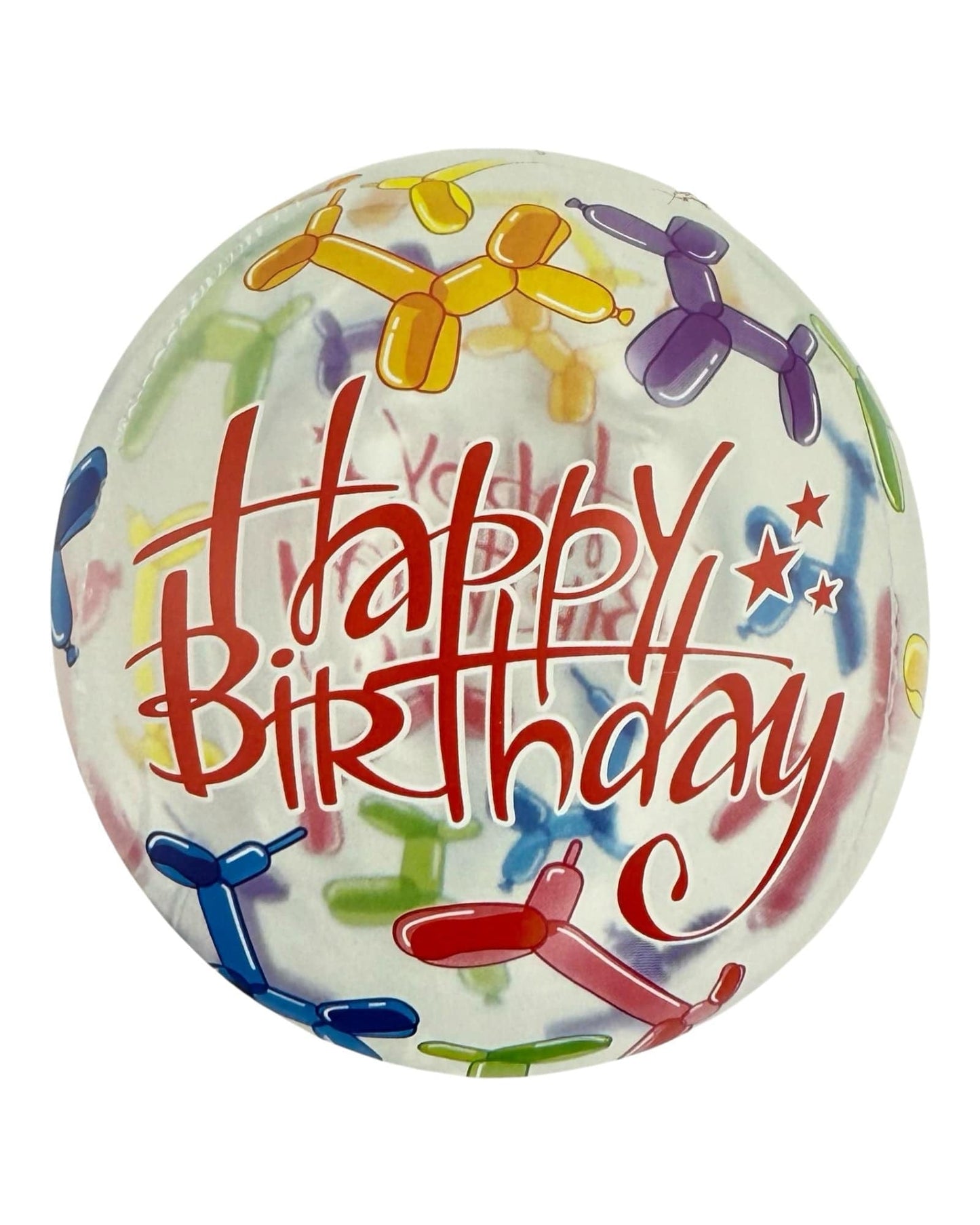 22" Happy Birthday Orb Foil Balloon 1ct - Winner Party