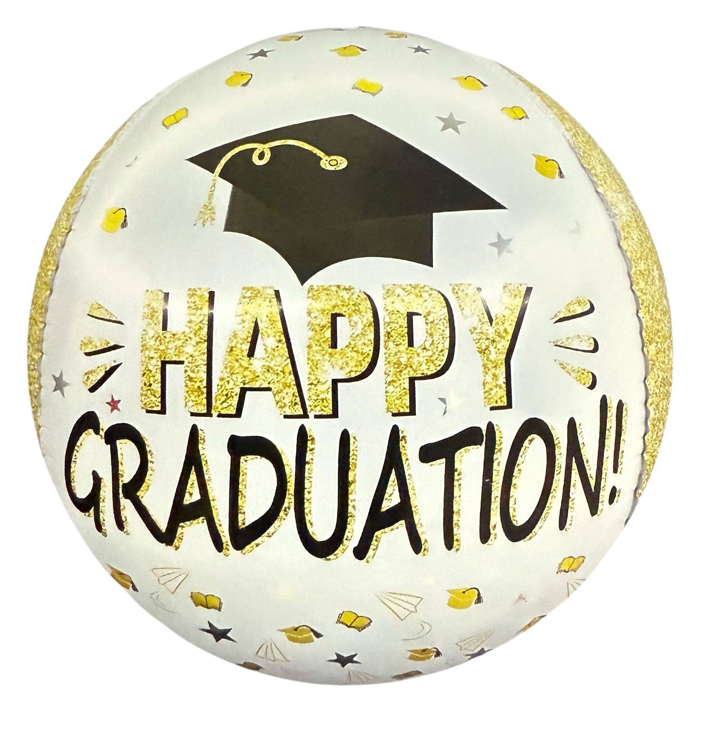 22" Happy Graduation! Orb Balloon 1ct