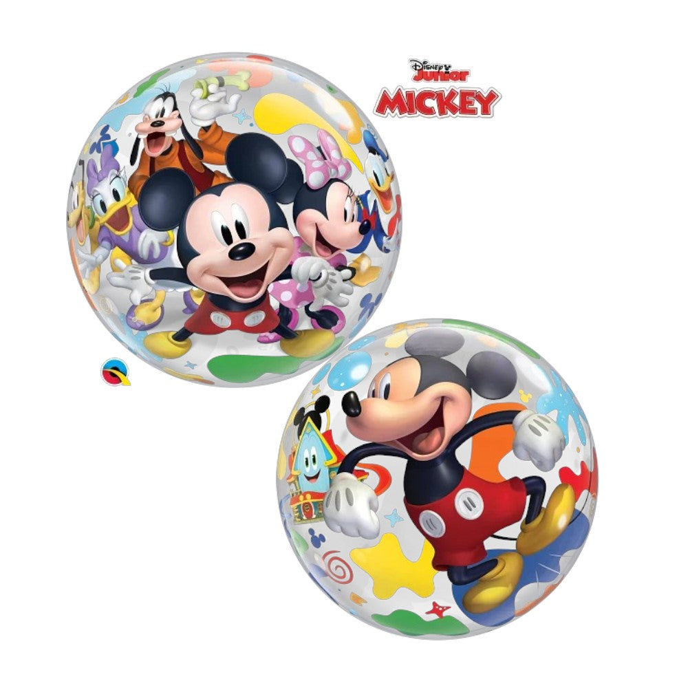 22" Bubble Balloon - Mickey Mouse Fun - Qualatex
