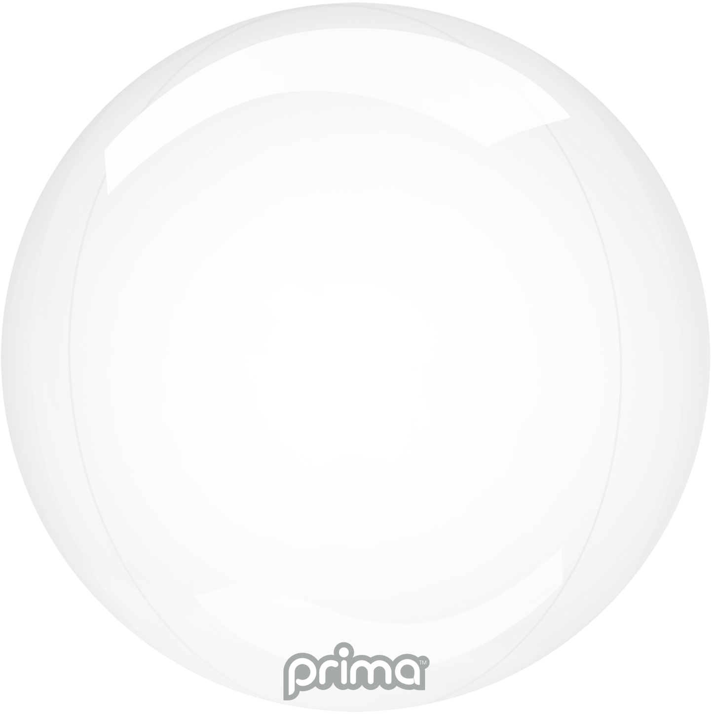 24" Clear Glass Sphere