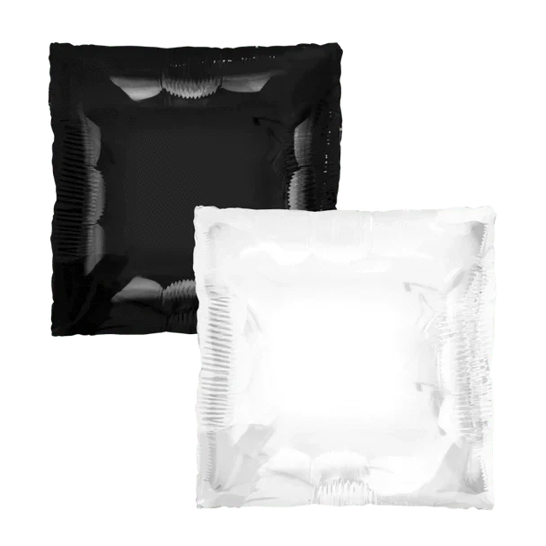 24" Squared - Black/White