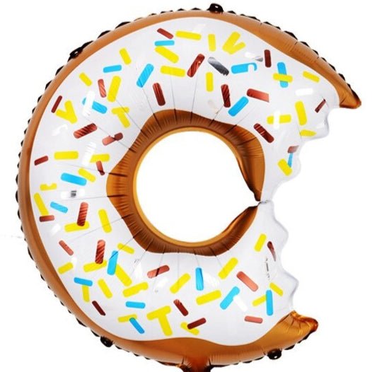 25" Donut - White Frosting