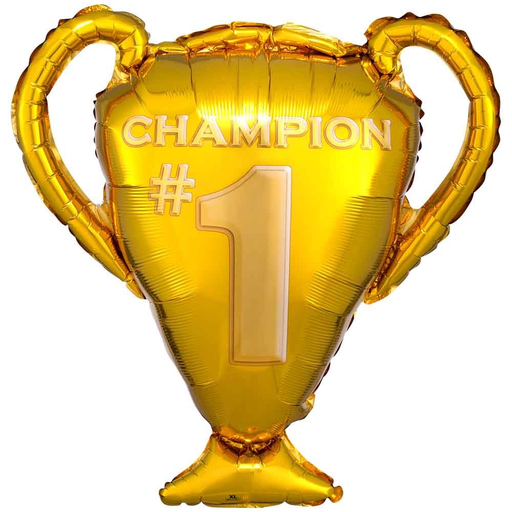28" 1 Champion Gold Trophy Balloon - Anagram