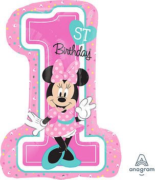 28" Minnie Mouse 1st Birthday