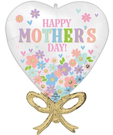 28" Mother's Day Satin Pastel Flowers