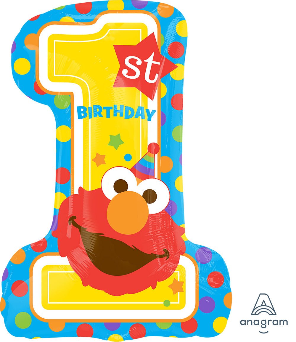 28" Sesame Street 1st Birthday