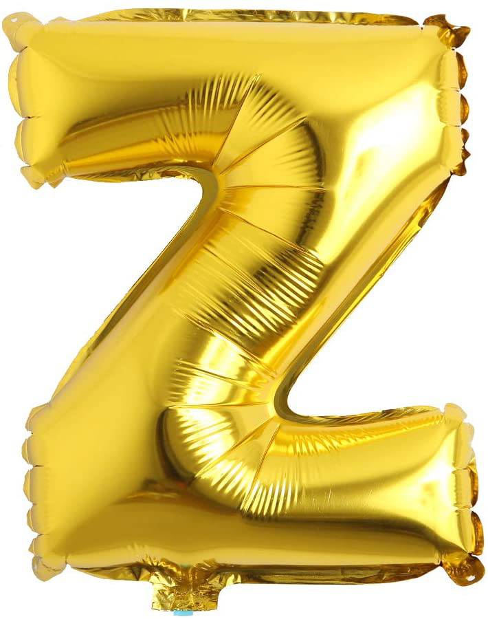 34" Foil Balloon Letters - Gold - Party America