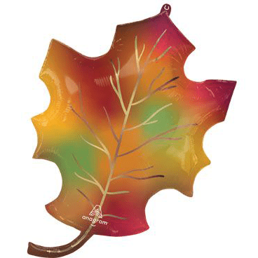 34" Happy Fall Leaf