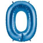 34" Megaloon Number 0 - Blue
