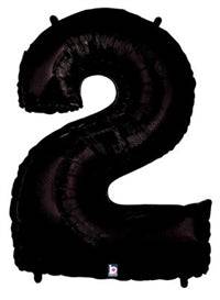 34" Megaloon Number 2 - Black