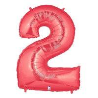 34" Megaloon Number 2 - Red