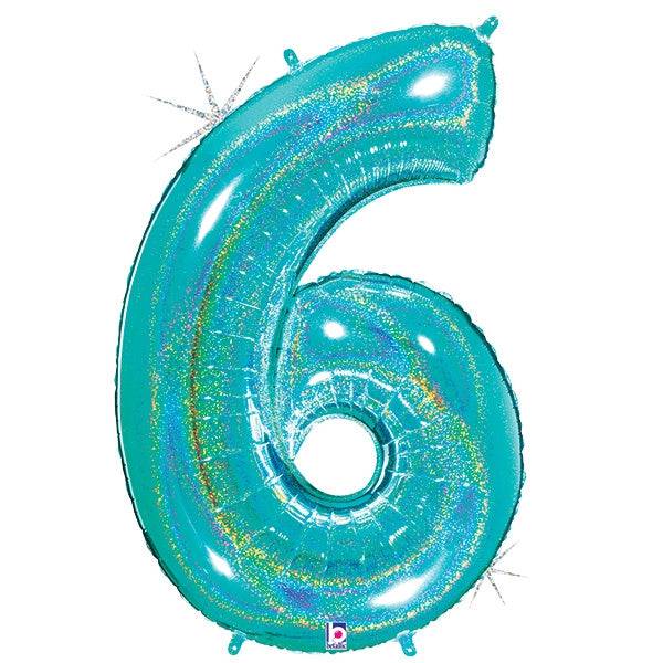 34" Megaloon Number 6 - Robin's Egg Blue