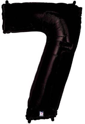 34" Megaloon Number 7 - Black